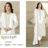 ALZOHAIB AZ 1196 F AAFA VOL 1 ORGANZA SALWAR SUITS