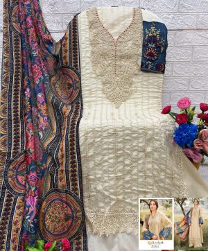 ALZOHAIB AZ 1261 A COTTON PAKISTANI SUITS