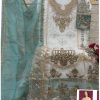 ALZOHAIB AZ 1270 C ORGANZA PAKISTANI SALWAR KAMEEZ