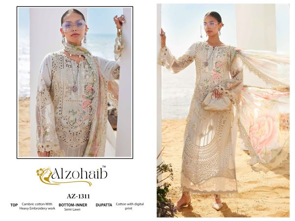 ALZOHAIB AZ 1311 AARZOO VOL 2 COTTON SALWAR SUITS