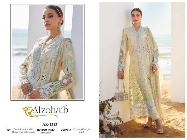 ALZOHAIB AZ 1313 AARZOO VOL 2 COTTON SALWAR SUITS