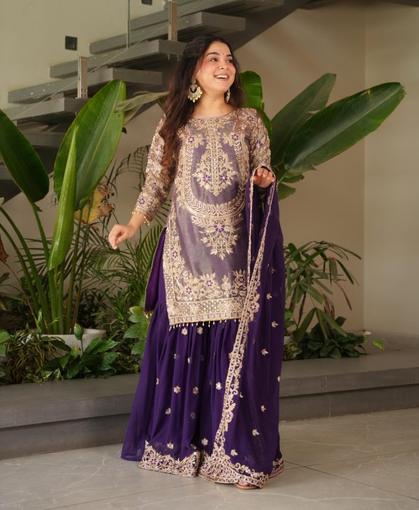 AYYANA CLOTHING AYYANA 2 A DESIGNER PLAZZO SUITS