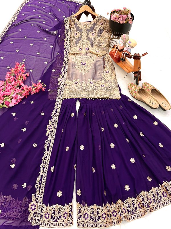 AYYANA CLOTHING AYYANA 2 A DESIGNER PLAZZO SUITS