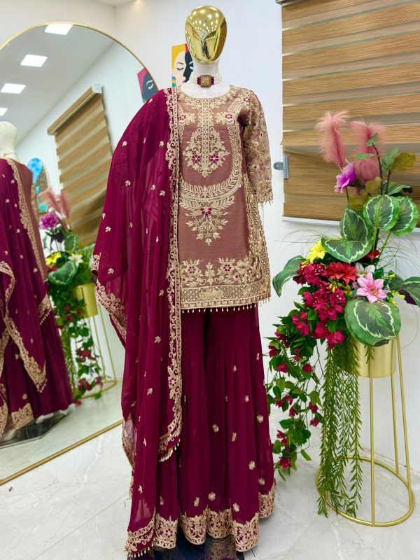 AYYANA CLOTHING AYYANA 2 B DESIGNER PLAZZO SUITS