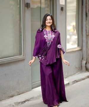 BE 349 E TRENDY THREE PIECE INDO WESTERN COLLETION