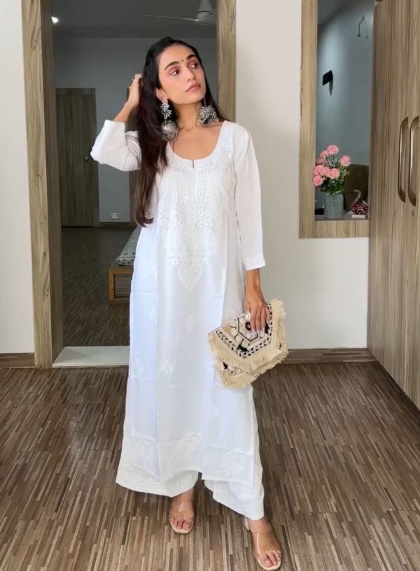 BE 390 B DESIGNER WEAR EXCLUSIVE TOP WITH PLAZZO