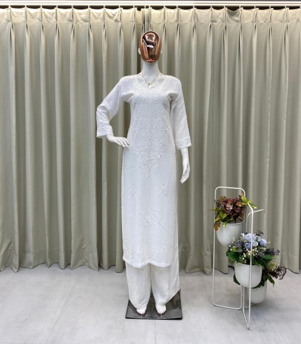 BE 390 B DESIGNER WEAR EXCLUSIVE TOP WITH PLAZZO