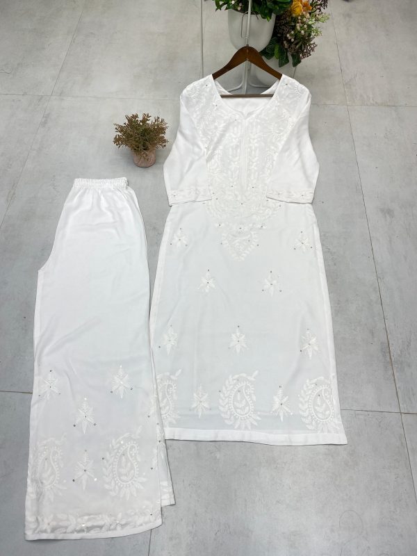 BE 390 B DESIGNER WEAR EXCLUSIVE TOP WITH PLAZZO