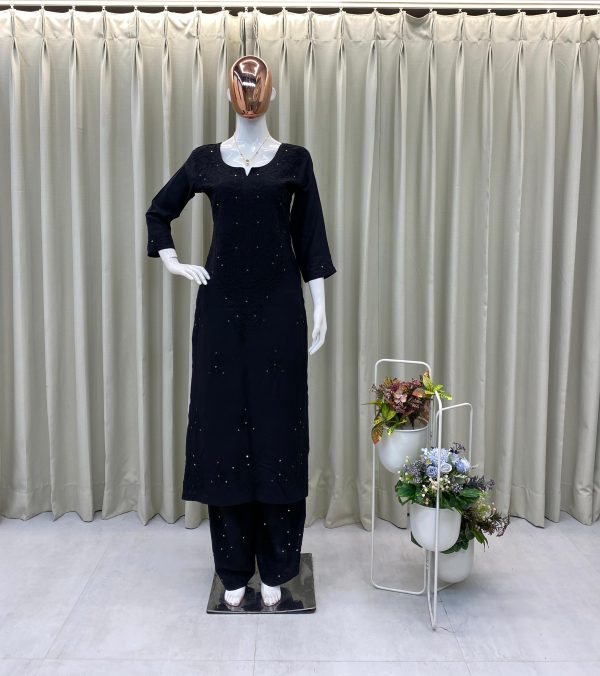BE 390 C DESIGNER WEAR EXCLUSIVE TOP WITH PLAZZO