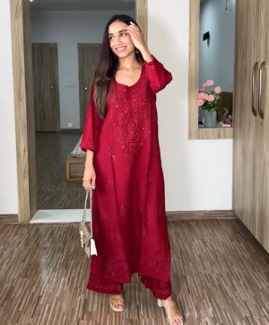 BE 390 D DESIGNER WEAR EXCLUSIVE TOP WITH PLAZZO
