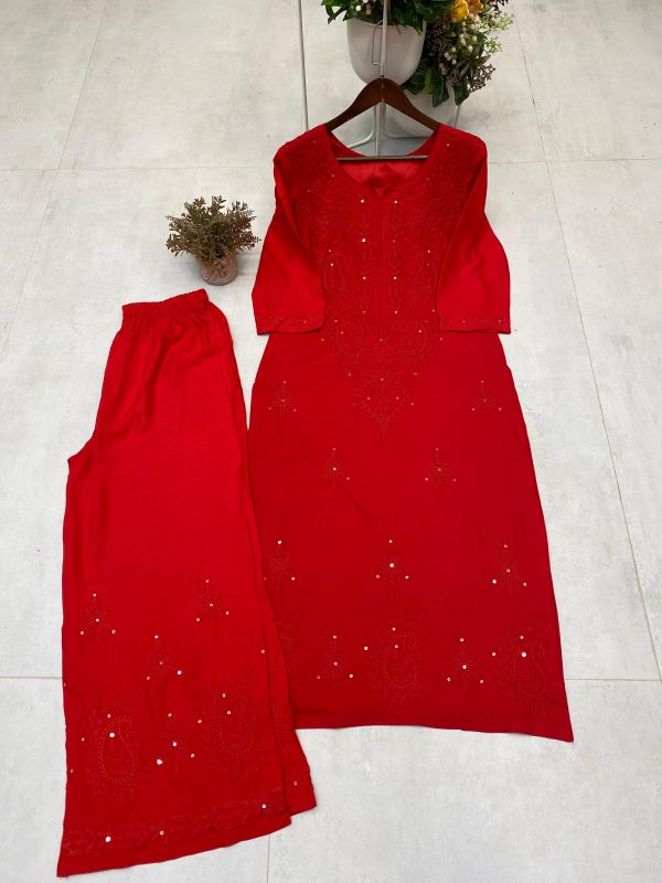 BE 390 D DESIGNER WEAR EXCLUSIVE TOP WITH PLAZZO