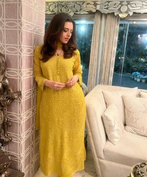 BE 391 DESIGNER WEAR EXCLUSIVE EMBROIDERED SUIT