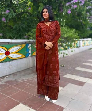 BE 394 B DESIGNER WEAR EXCLUSIVE GEORGETTE SUIT