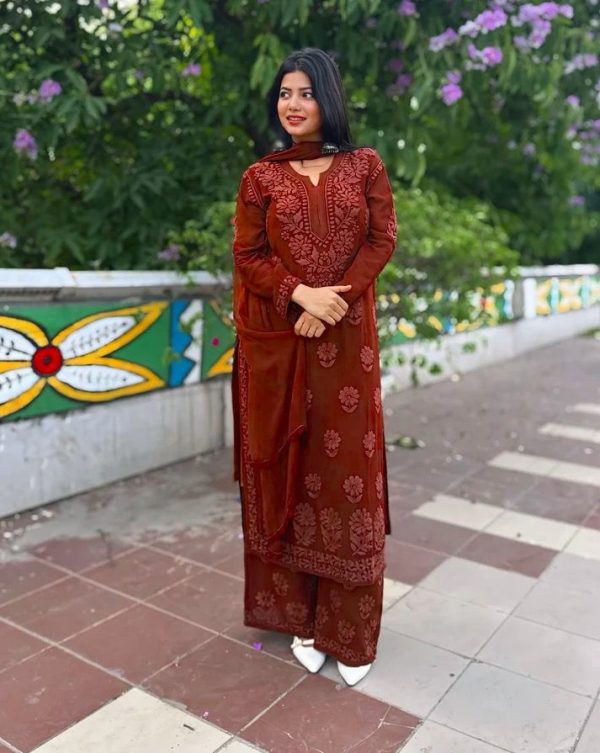 BE 394 B DESIGNER WEAR EXCLUSIVE GEORGETTE SUIT