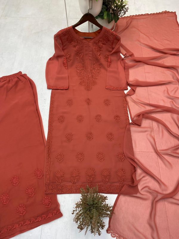 BE 394 B DESIGNER WEAR EXCLUSIVE GEORGETTE SUIT