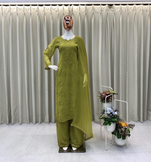 BE 394 DESIGNER WEAR EXCLUSIVE GEORGETTE SUIT