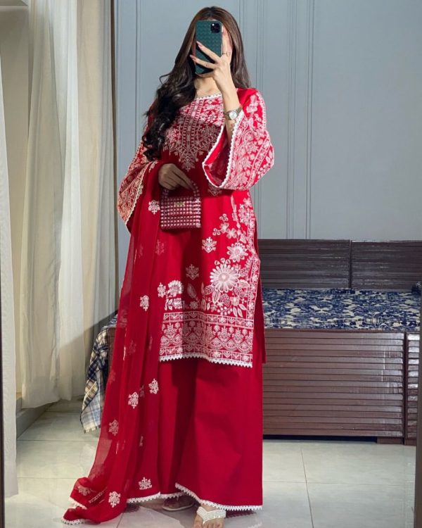 BE 394 KARWA CHAUTH SPECIAL PLAZZO SUITS