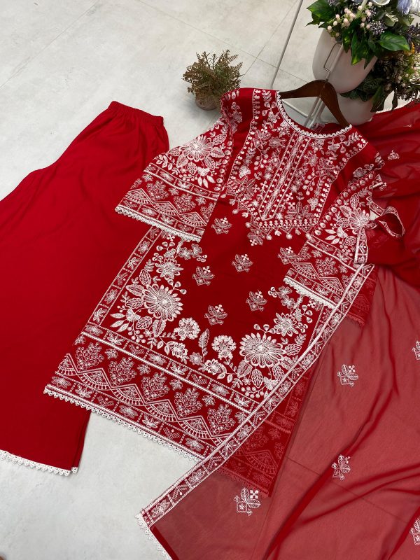 BE 394 KARWA CHAUTH SPECIAL PLAZZO SUITS