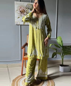 BE 396 B EXCLUSIVE COMFORTABLE EMBROIDERED KURTA