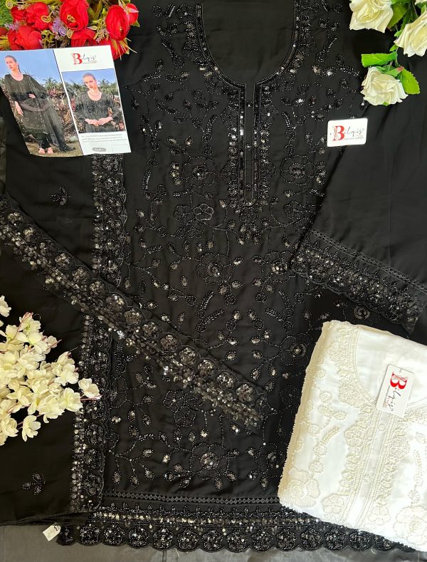 BILQIS B 160 A GEORGETTE PAKISTANI SALWAR KAMEEZ