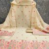 DESIGNER SUITS DS MODAL CHANDERI SUIT MATERIAL