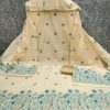 DESIGNER SUITS DS MODAL CHANDERI SUIT MATERIAL