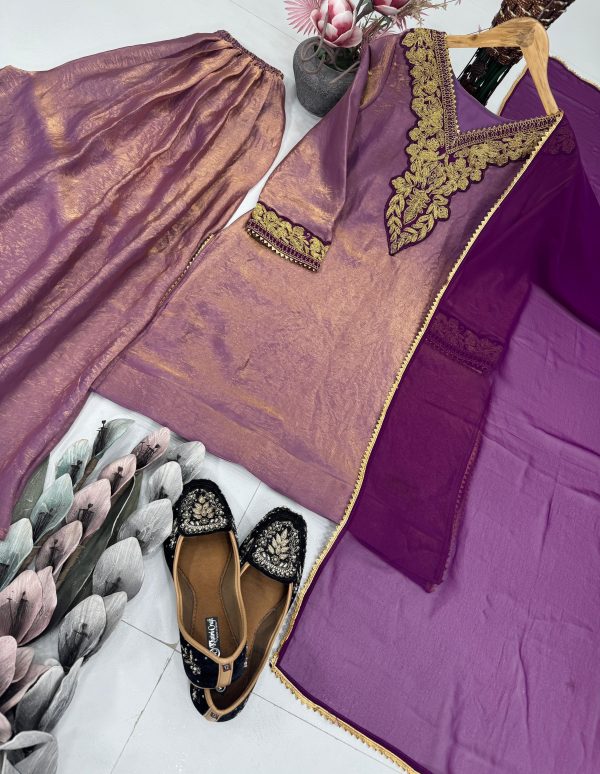 DHANI BOUTIQUE DB 017 DESIGNER PLAZZO SUITS ONLINE