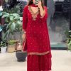 DHANI BOUTIQUE DB 21 A DESIGNER PLAZZO SUITS