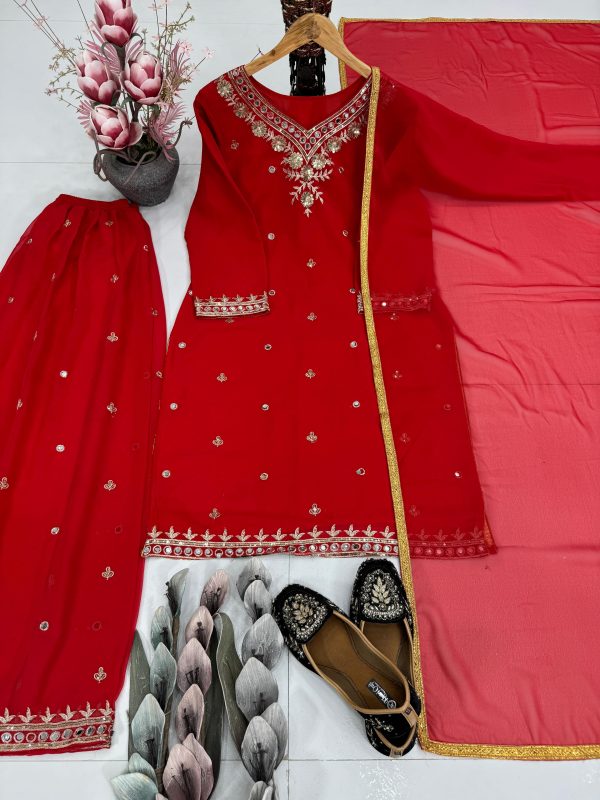 DHANI BOUTIQUE DB 21 A DESIGNER PLAZZO SUITS