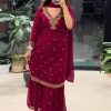 DHANI BOUTIQUE DB 21 B DESIGNER PLAZZO SUITS
