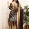 DHK 1372 A DESIGNER PLAZZO SUITS WHOLESALE