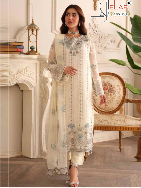 ELAF 183 B PAKISTANI SALWAR KAMEEZ WHOLESALE
