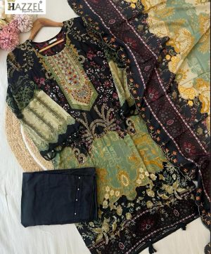 HAZZEL 0356 COTTON PAKISTANI SALWAR KAMEEZ
