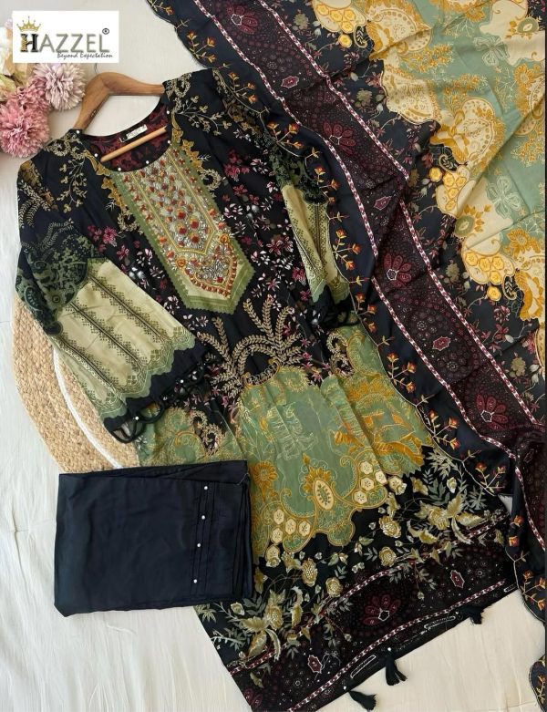 HAZZEL 0356 COTTON PAKISTANI SALWAR KAMEEZ