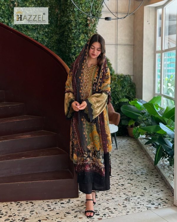 HAZZEL 0356 COTTON PAKISTANI SALWAR KAMEEZ