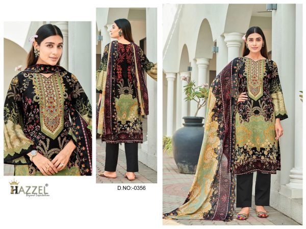 HAZZEL 0356 COTTON PAKISTANI SALWAR KAMEEZ