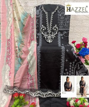 HAZZEL 0363 COTTON PAKISTANI SALWAR KAMEEZ