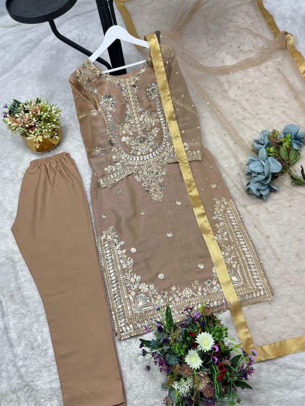 HK 1719 B DESIGNER TRENDING SALWAR SUITS WHOLESALE