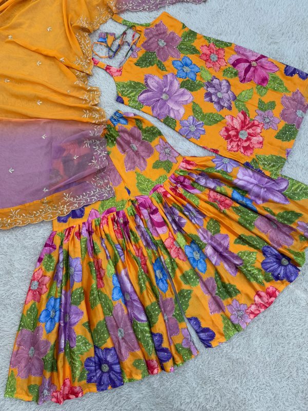 HK 1726 DESIGNER SHARARA SUITS MANUFACTURER