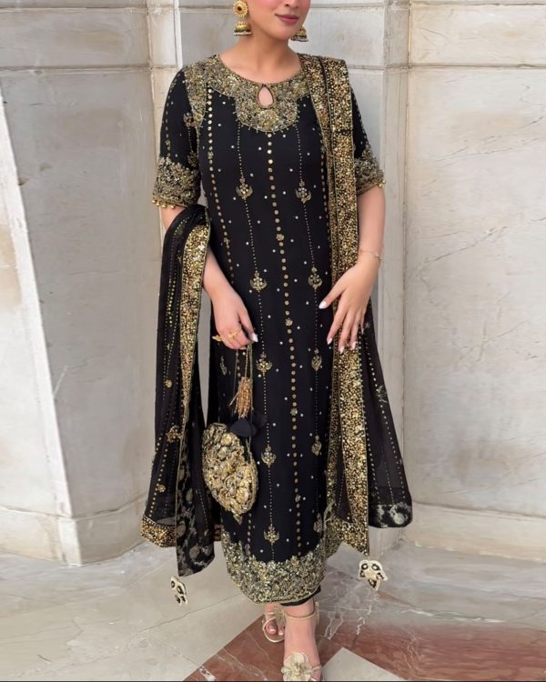 HK 1728 DESIGNER SALWAR SUITS WHOLESALE