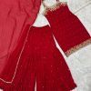 HK 1729 PREMIUM QUALITY PLAZZO SUITS WHOLESALE