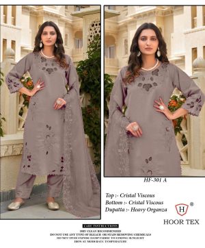 HOOR TEX HF 301 A READYMADE PAKISTANI SUITS IN INDIA