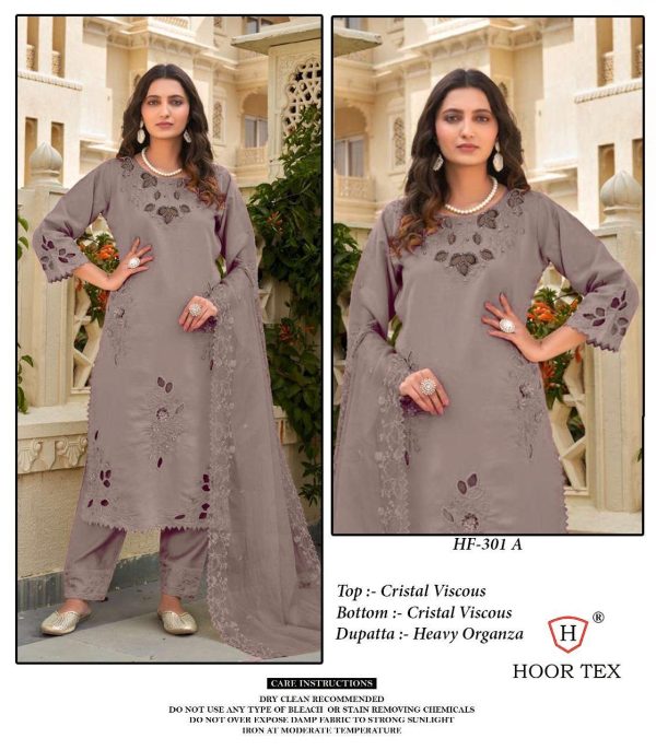 HOOR TEX HF 301 A READYMADE PAKISTANI SUITS IN INDIA