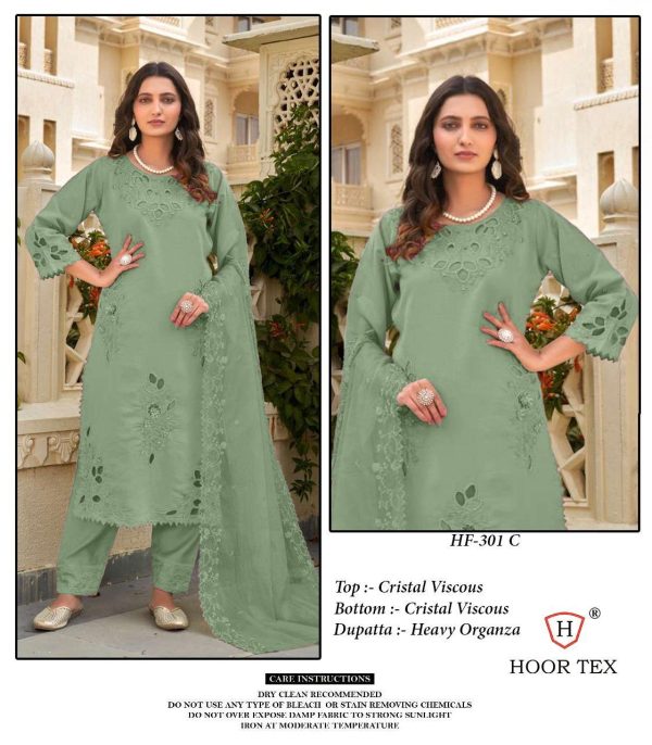 HOOR TEX HF 301 C READYMADE PAKISTANI SUITS IN INDIA