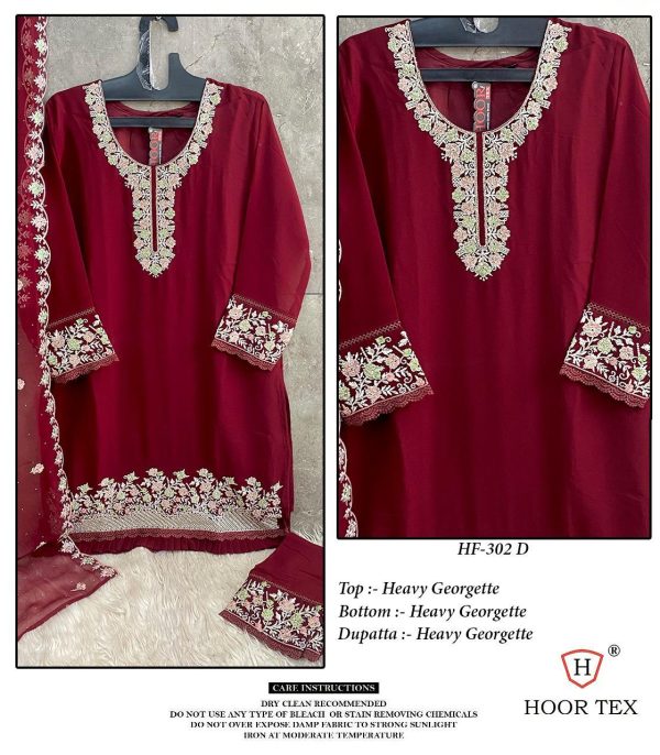 HOOR TEX HF 302 D READYMADE PAKISTANI SUITS