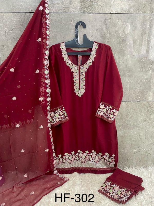 HOOR TEX HF 302 D READYMADE PAKISTANI SUITS
