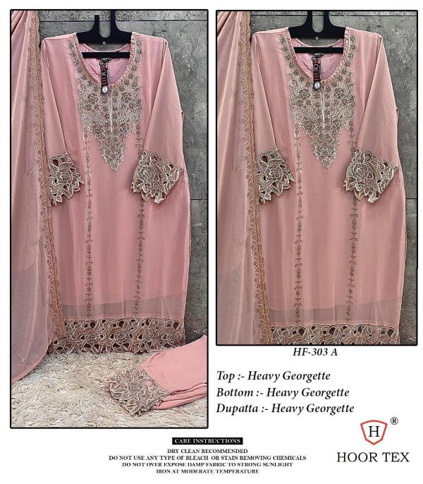 HOOR TEX HF 303 A READYMADE PAKISTANI SUITS
