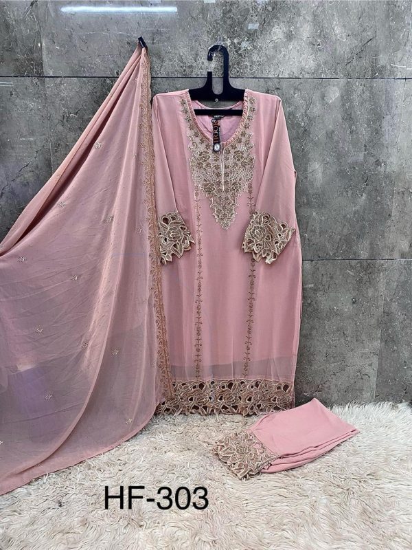 HOOR TEX HF 303 A READYMADE PAKISTANI SUITS