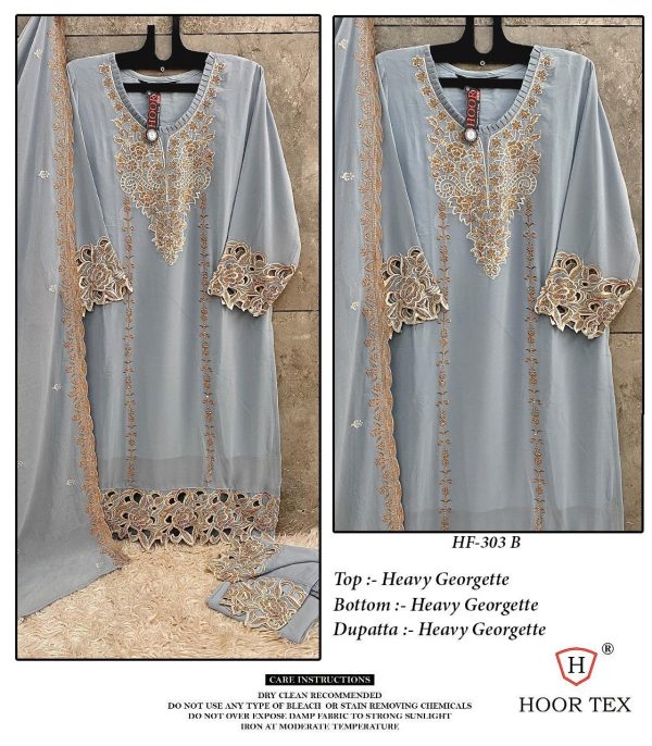 HOOR TEX HF 303 B READYMADE PAKISTANI SUITS