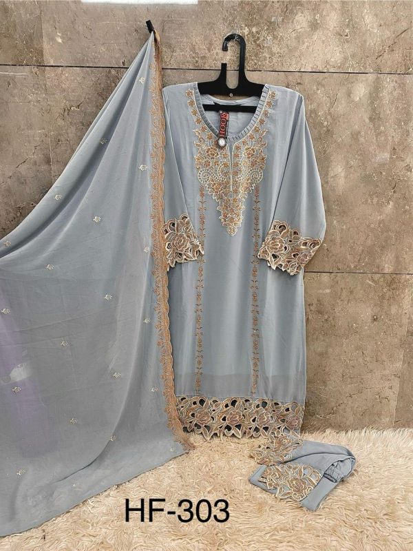 HOOR TEX HF 303 B READYMADE PAKISTANI SUITS